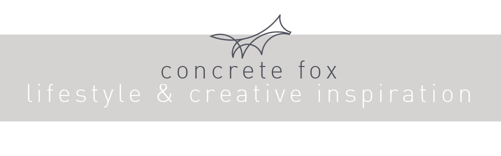 concrete fox lifestyle & creative inspiration